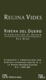 Vina Sastre Regina Vides 1999  Front Label
