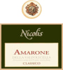 Nicolis Amarone della Valpolicella Classico 2000  Front Label