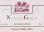 Domaine Michel Gros Nuits-Saint-Georges 2015 Front Label