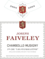 Faiveley Chambolle-Musigny Les Feusselottes Premier Cru 2009 Front Label