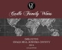 Cadle Family Wines Chalk Hill Dolectto 2014  Front Label