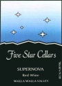 Five Star Cellars SuperNova 2013 Front Label