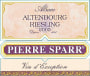 Pierre Sparr Altenbourg Riesling 2003  Front Label