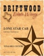 Driftwood Estate Winery Texas Hill Country Lone Star Cab 2014 Front Label