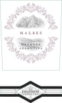 The Exquisite Collection Malbec 2017  Front Label