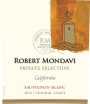 Robert Mondavi Private Selection Sauvignon Blanc 2013 Front Label