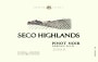Kendall-Jackson Seco Highlands Pinot Noir 2005  Front Label