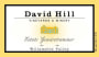 David Hill Winery Estate Gewurztraminer 2015  Front Label