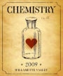 Chehalem Chemistry White 2009 Front Label