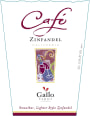 Gallo Family Vineyards Cafe Zinfandel  Front Label