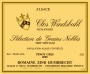 Zind-Humbrecht Clos Windsbuhl Selection de Grains Nobles Trie Speciale 2005  Front Label