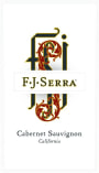 F. J. Serra  2014  Front Label