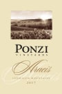 Ponzi Arneis 2017  Front Label