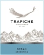Trapiche Syrah 2015  Front Label