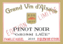 Hugel Grossi Laue Pinot Noir 2010  Front Label