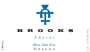 Brooks Amycas White Blend 2008  Front Label