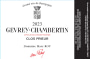 Domaine Marc Roy Gevrey-Chambertin Clos Prieur 2023 Front Label