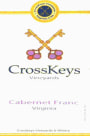 CrossKeys Vineyards Cabernet Franc 2009  Front Label