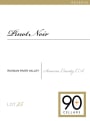 Ninety Plus Cellars Lot 75 Reserve Pinot Noir 2015  Front Label