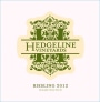 Hedgeline Vineyards Riesling 2012  Front Label