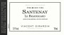 Vincent Girardin Santenay Le Beauregard Premier Cru 2012  Front Label