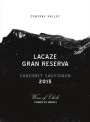 Lacaze Gran Reserva Cabernet Sauvignon 2015 Front Label