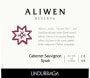 Undurraga Aliwen Reserva Cabernet Sauvignon Shiraz 2008  Front Label