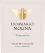 Domingo Molina Torrontes 2016  Front Label