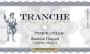 Tranche Cellars Blackrock Vineyard Tempranillo 2012  Front Label