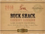 Shannon Ridge Buck Shack Bourbon Barrel Cabernet Sauvignon 2016  Front Label