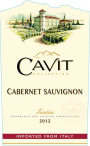 Cavit Cabernet Sauvignon 2012 Front Label
