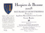 Hospices Civiles de Beaune Meursault-Genevrieres Cuvee Baudot Premier Cru 2008  Front Label