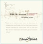 Chateau Ste. Michelle Limited Release Boreal 2008  Front Label