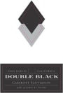 Double Black Cabernet Sauvignon 2021  Front Label
