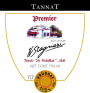 H. Stagnari Tannat Premier 2017  Front Label