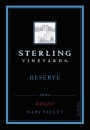 Sterling Reserve Merlot 2004  Front Label