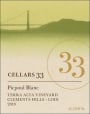 Cellars 33 Picpoul 2019  Front Label