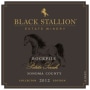 Black Stallion Winery Petite Sirah 2012  Front Label