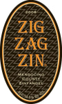 Zig Zag Zin Zinfandel 2008  Front Label