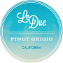 Le Due Pinot Grigio 2015 Front Label