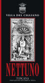 Villa del Cigliano Nettuno Rosso 2012  Front Label