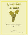 Gwinllan Estate Vineyard and Winery Cabernet Sauvignon 2011  Front Label