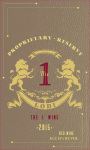 Anders-Lane Artisan Wines The 1 2015  Front Label