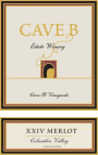 Cave B Estate Winery XXVI Merlot 2011  Front Label