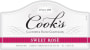Cook's Blush Sweet Rose  Front Label