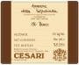 Cesari Il Basco Amarone della Valpolicella 2011  Front Label