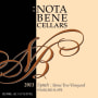 Nota Bene Cellars Stone Tree Vineyard Syrah 2011  Front Label