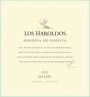 Los Haroldos Malbec 2013  Front Label