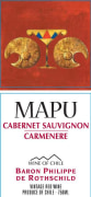 Baron Philippe de Rothschild Mapu Cabernet Sauvignon Carmenere 2012 Front Label