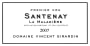 Vincent Girardin Santenay La Maladiere Premier Cru 2007  Front Label